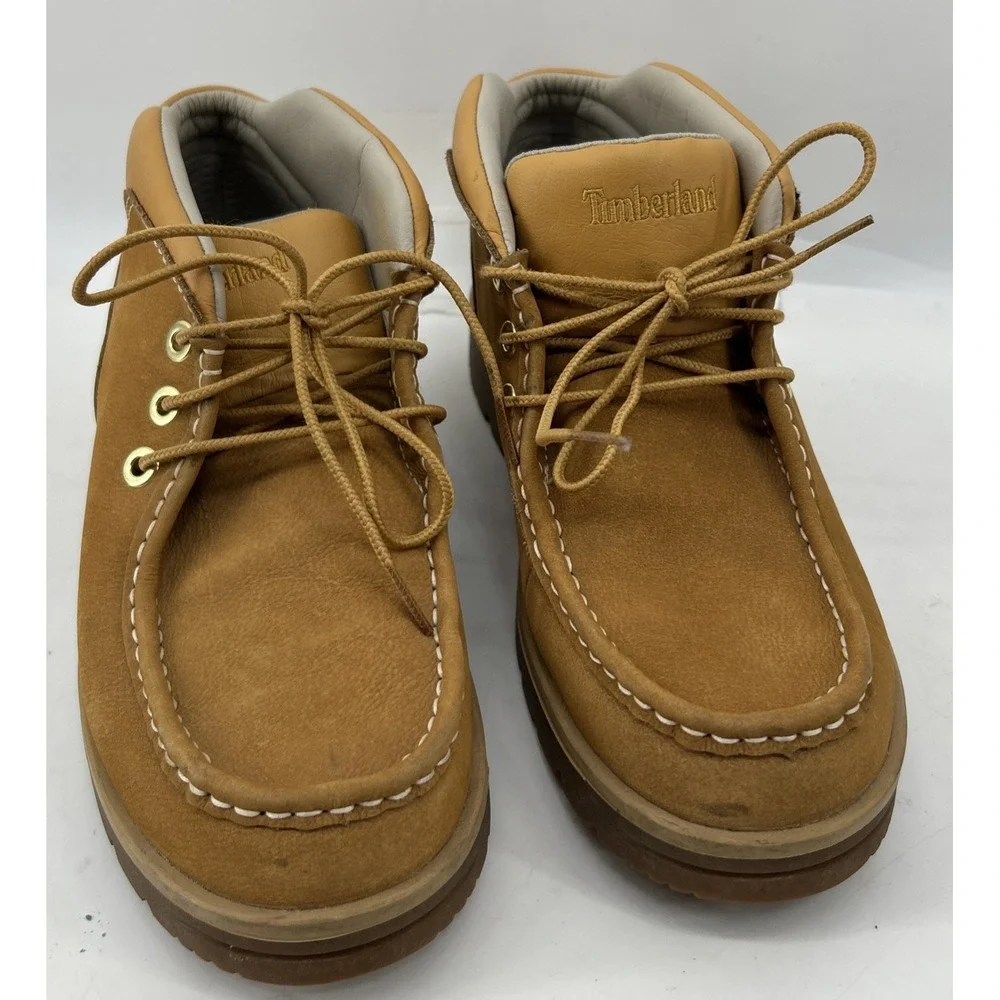 Timberland Newtonbrook Moc Toe Chukka Boots Wheat Color Men's Size 8.5